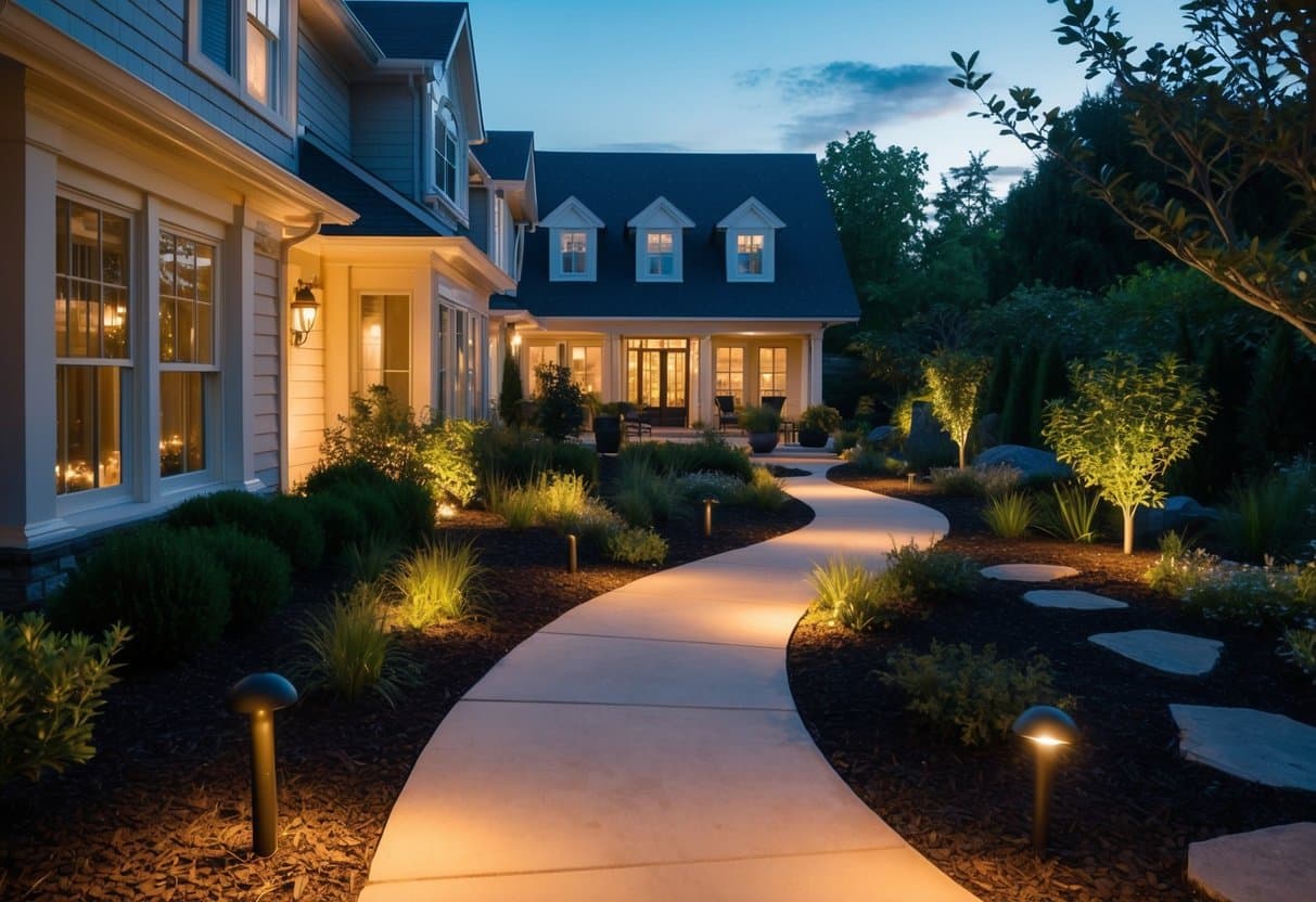 home exterior lighting